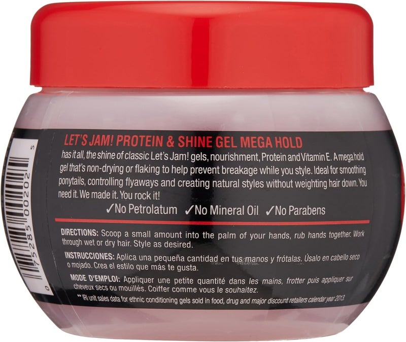 SoftSheen-Carson Let's Jam! Mega Hold Protein & Shine Gel - 9 oz - Image 3